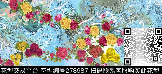 数码印花华亿平台下载（图片编号: 278987） - 瓦栏（Walan）