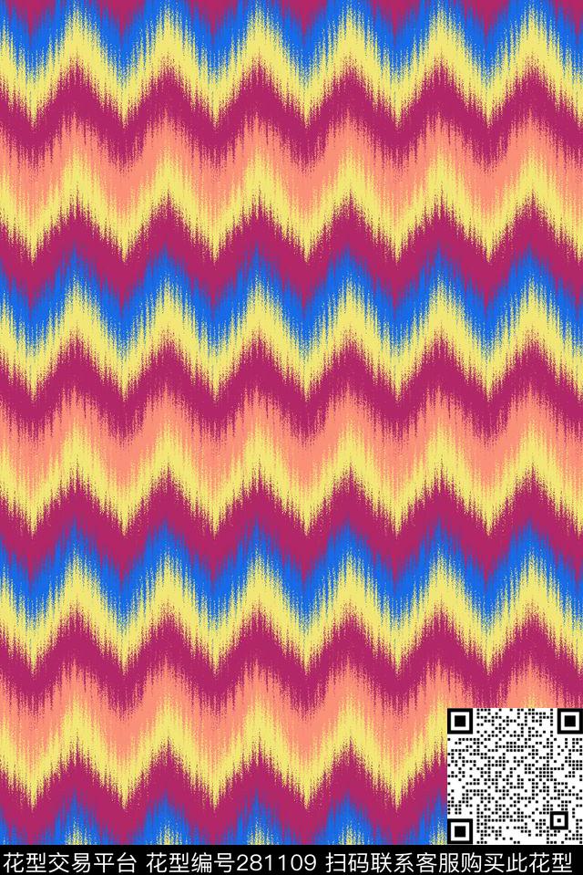 几何传统印花华亿平台下载（图片编号: 281109） - 瓦栏（Walan）