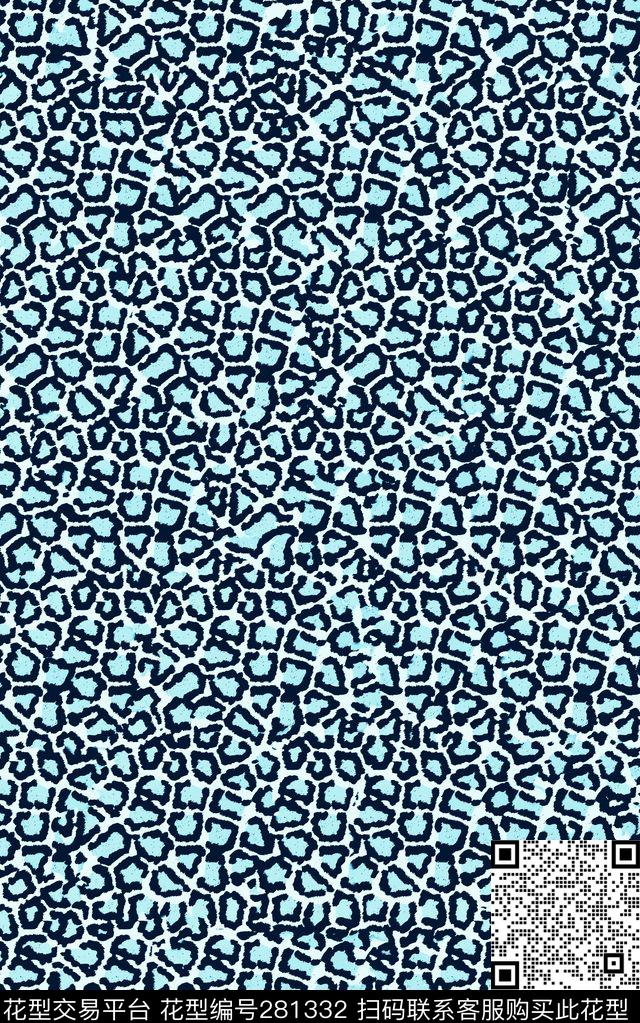 豹纹简洁大气传统印花华亿平台下载（图片编号: 281332） - 瓦栏（Walan）