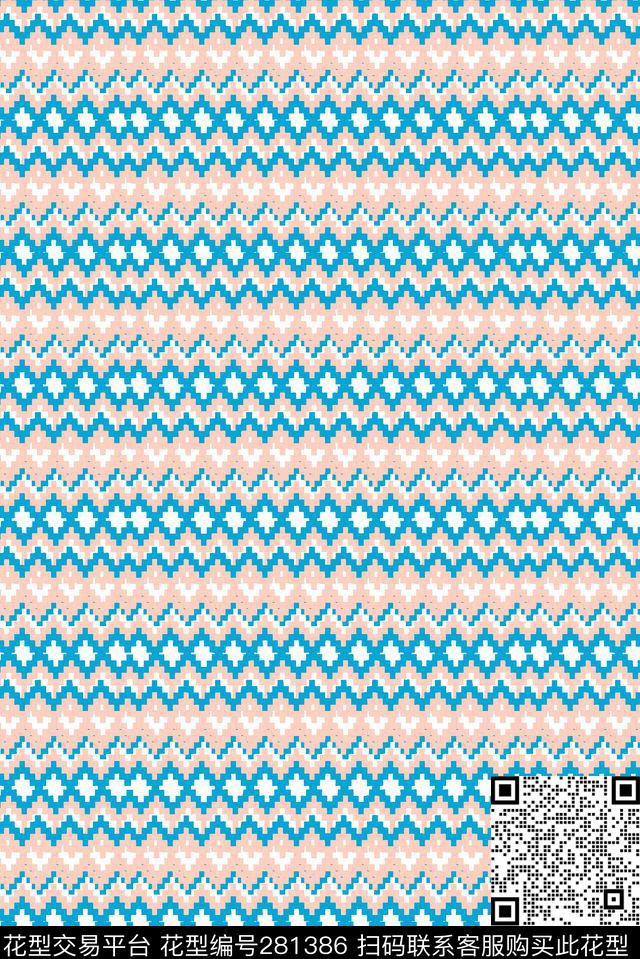 几何纹路小清新8几何传统印花华亿平台下载（图片编号: 281386） - 瓦栏（Walan）