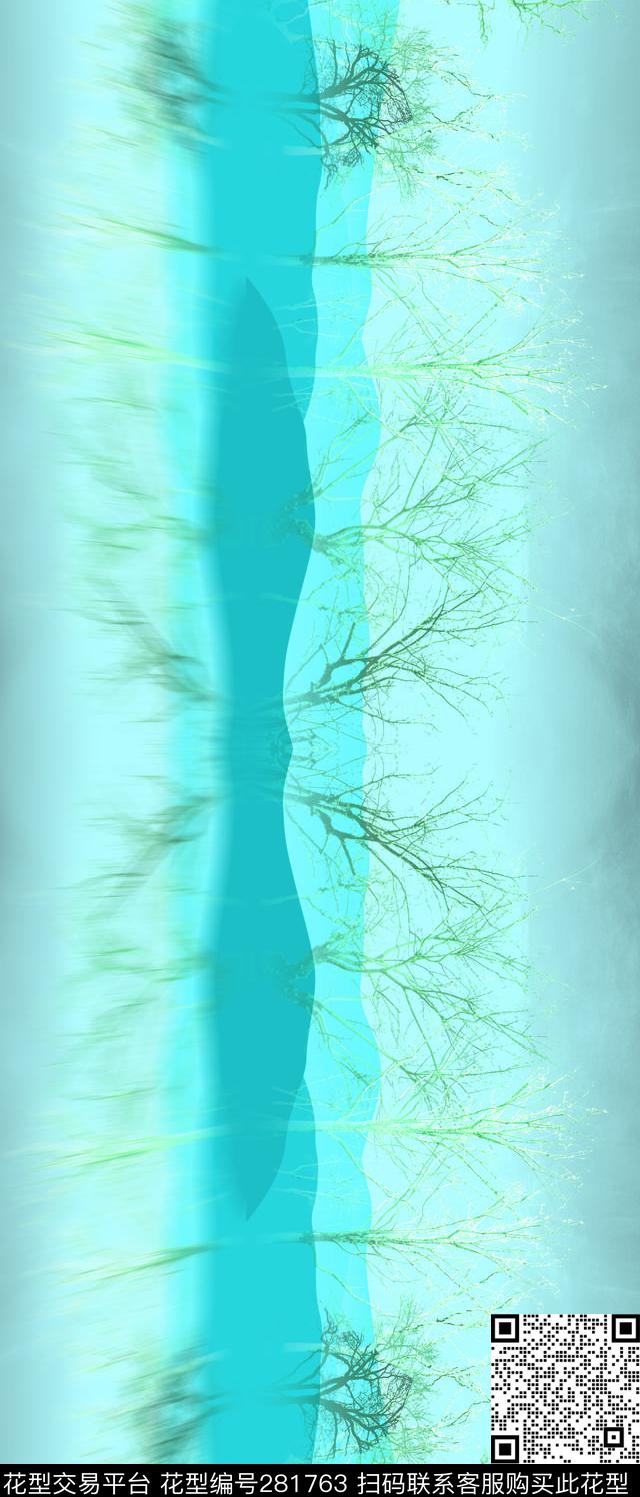 风景数码印花华亿平台下载（图片编号: 281763） - 瓦栏（Walan）