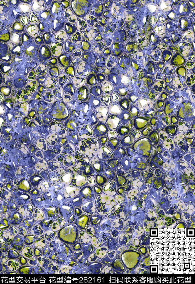 豹纹休闲抽象数码印花华亿平台下载（图片编号: 282161） - 瓦栏（Walan）