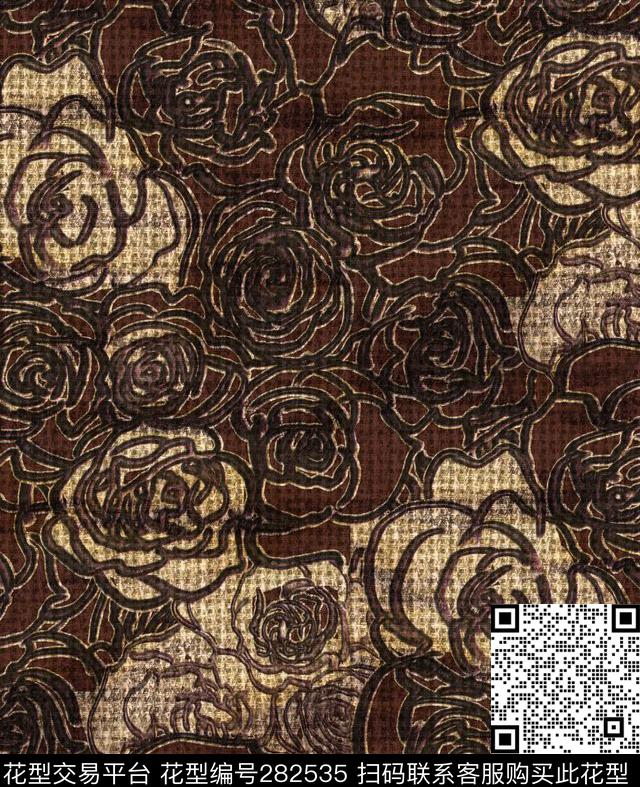 传统印花华亿平台下载（图片编号: 282535） - 瓦栏（Walan）