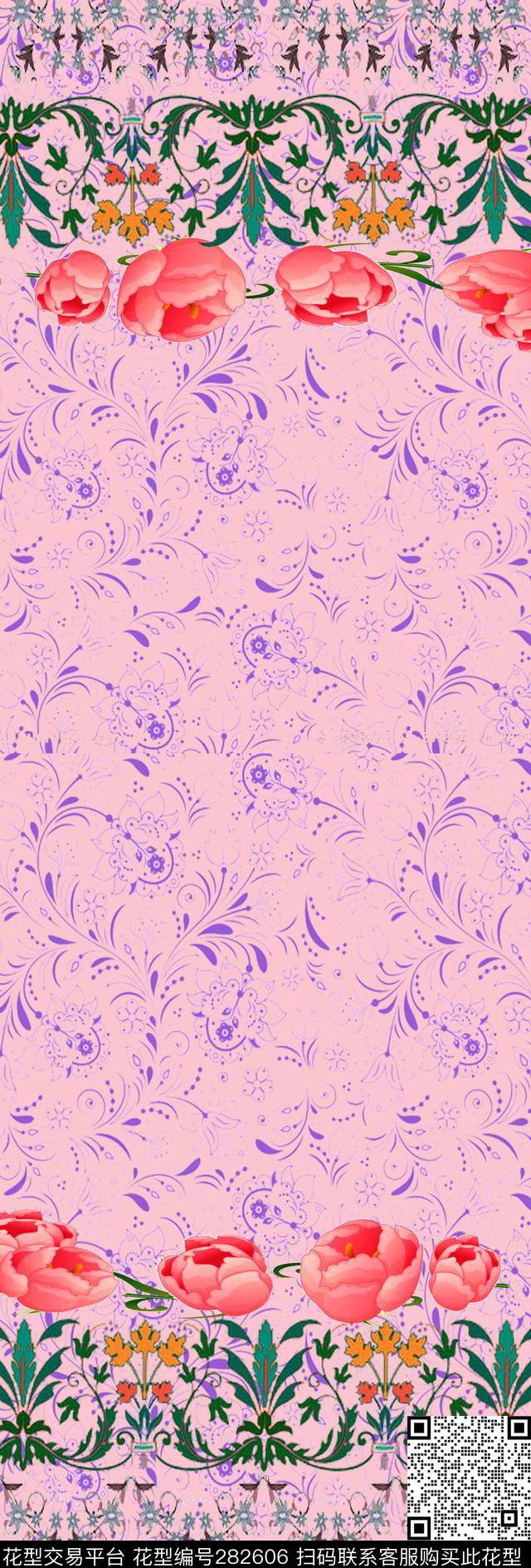 传统印花华亿平台下载（图片编号: 282606） - 瓦栏（Walan）