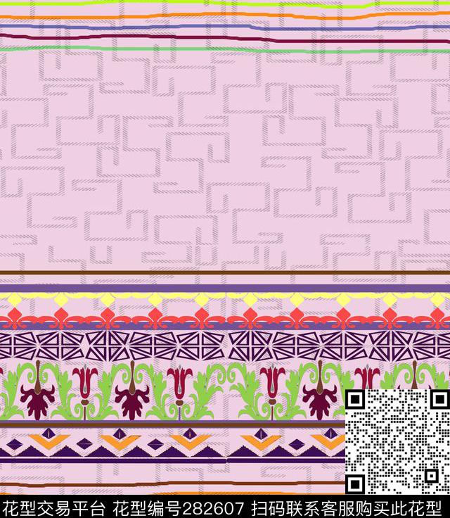 传统印花华亿平台下载（图片编号: 282607） - 瓦栏（Walan）