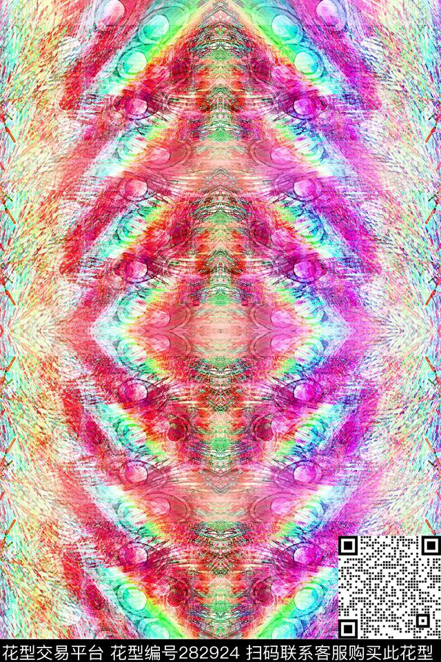 孔雀羽炫彩光感数码印花华亿平台下载（图片编号: 282924） - 瓦栏（Walan）