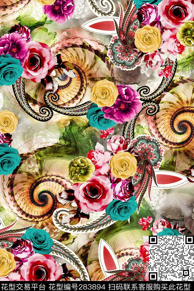 数码印花华亿平台下载（图片编号: 283894） - 瓦栏（Walan）