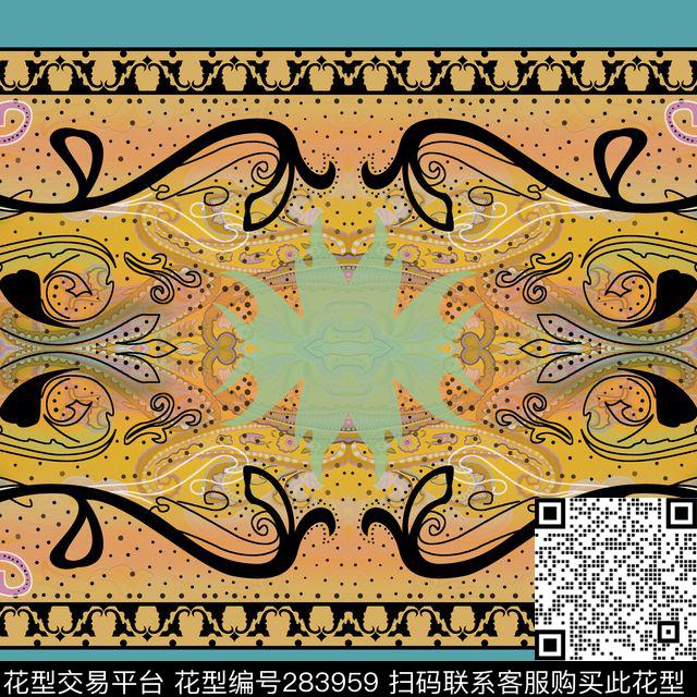 ♥红桃A〖佩利斯纹〗传统印花华亿平台下载（图片编号: 283959） - 瓦栏（Walan）