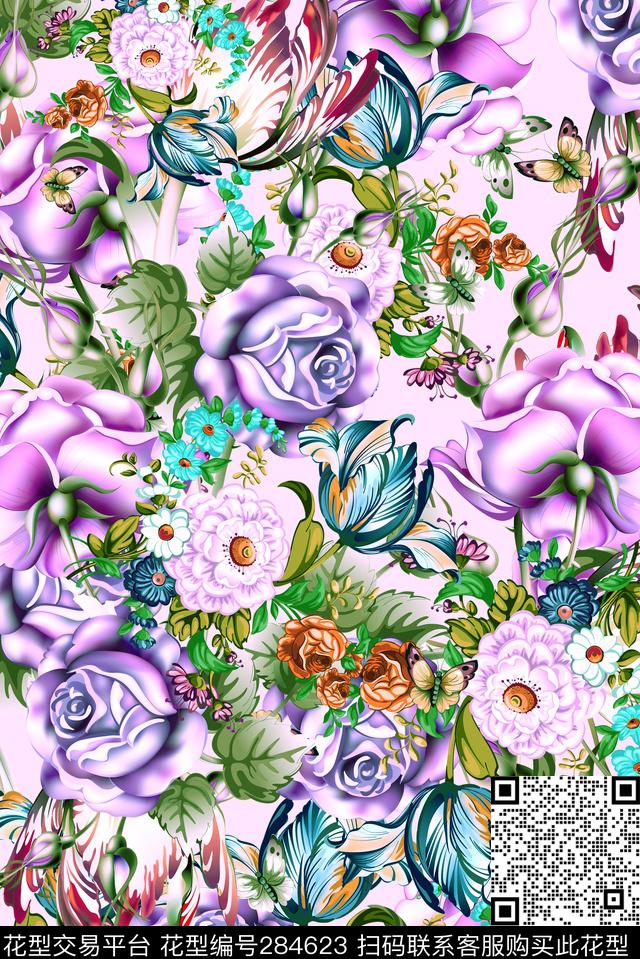 数码印花华亿平台下载（图片编号: 284623） - 瓦栏（Walan）