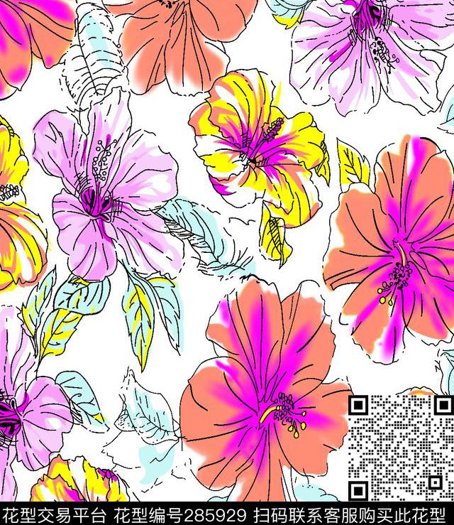 传统印花华亿平台下载（图片编号: 285929） - 瓦栏（Walan）