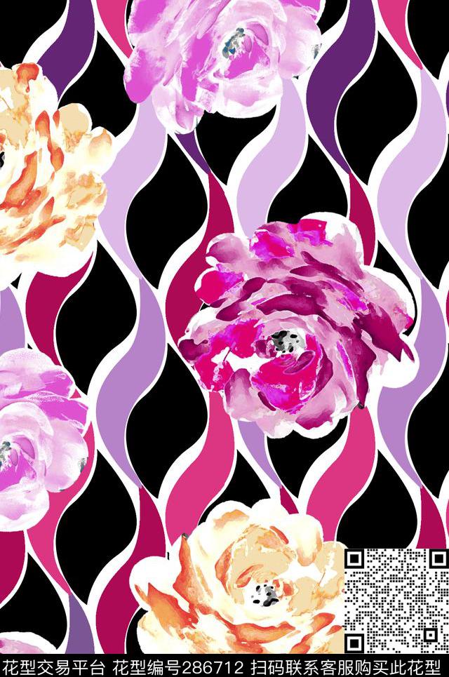 传统印花华亿平台下载（图片编号: 286712） - 瓦栏（Walan）