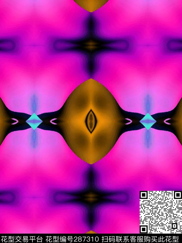 春夏装数码印花华亿平台下载（图片编号: 287310） - 瓦栏（Walan）