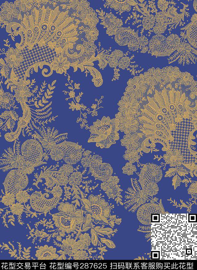 传统印花华亿平台下载（图片编号: 287625） - 瓦栏（Walan）