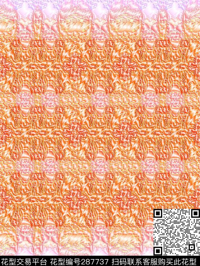 女装丝巾数码印花华亿平台下载（图片编号: 287737） - 瓦栏（Walan）