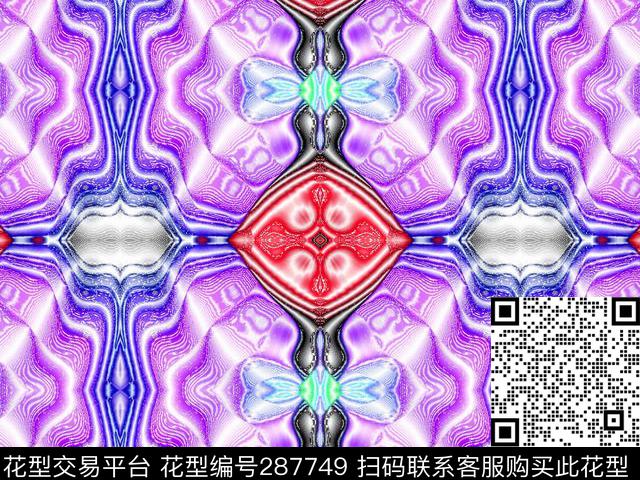 春夏装数码印花华亿平台下载（图片编号: 287749） - 瓦栏（Walan）