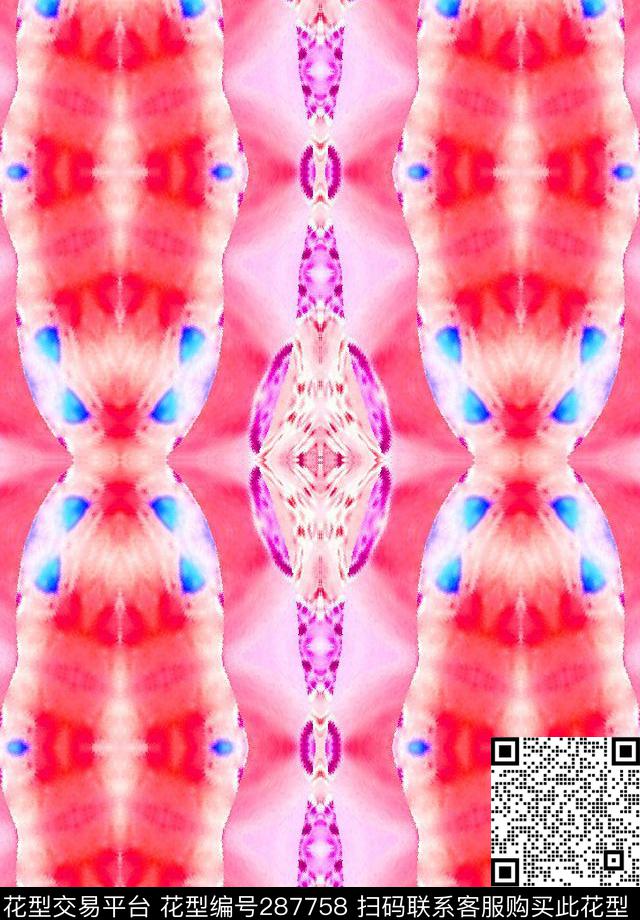 印花裤春夏装数码印花华亿平台下载（图片编号: 287758） - 瓦栏（Walan）