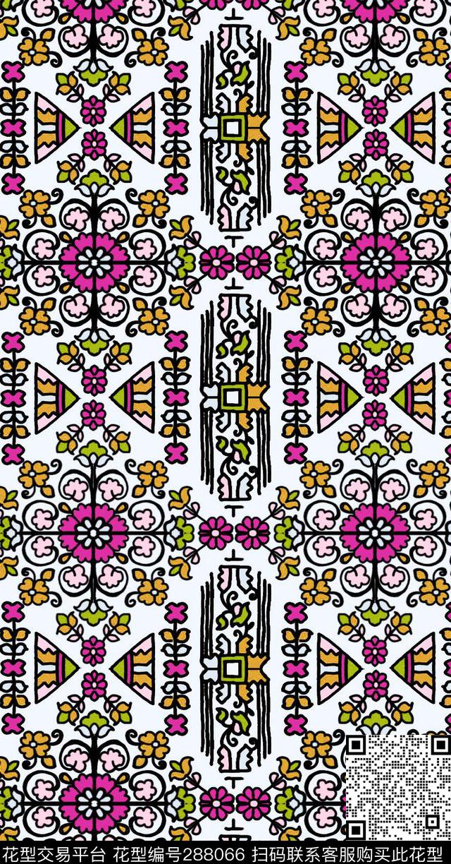 传统印花华亿平台下载（图片编号: 288066） - 瓦栏（Walan）