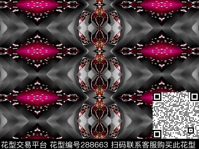 金属女装秋冬装数码印花华亿平台下载（图片编号: 288663） - 瓦栏（Walan）