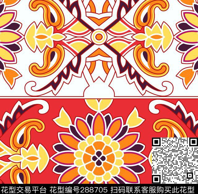 传统印花华亿平台下载（图片编号: 288705） - 瓦栏（Walan）