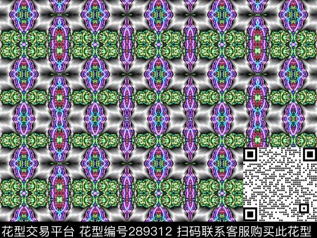 几何数码印花华亿平台下载（图片编号: 289312） - 瓦栏（Walan）