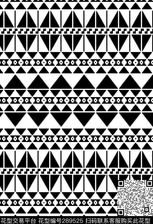几何图案数码印花华亿平台下载（图片编号: 289525） - 瓦栏（Walan）
