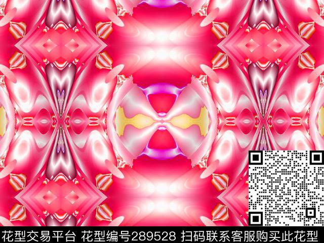 立体女装春夏装数码印花华亿平台下载（图片编号: 289528） - 瓦栏（Walan）