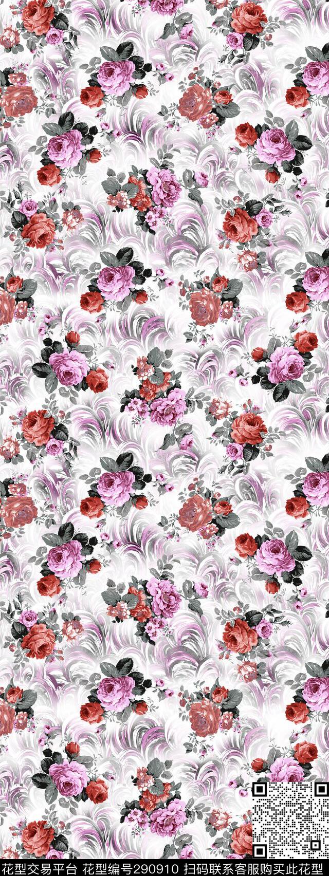 传统印花华亿平台下载（图片编号: 290910） - 瓦栏（Walan）