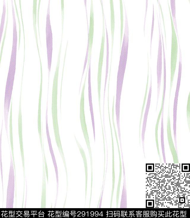 简约花卉水墨风传统印花华亿平台下载（图片编号: 291994） - 瓦栏（Walan）