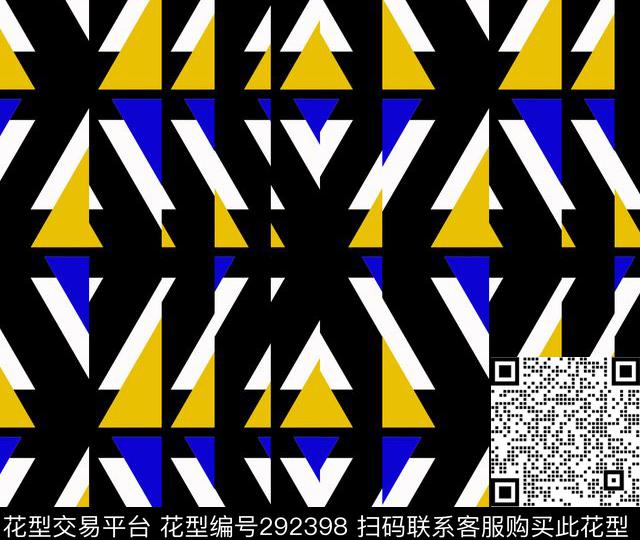 传统印花几何传统印花华亿平台下载（图片编号: 292398） - 瓦栏（Walan）