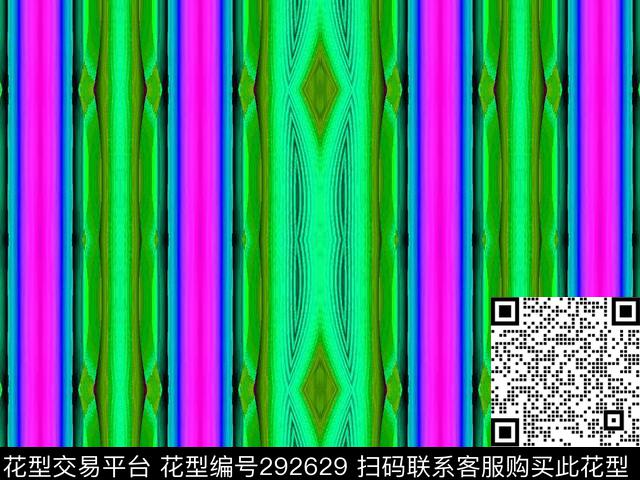 条纹数码印花华亿平台下载（图片编号: 292629） - 瓦栏（Walan）
