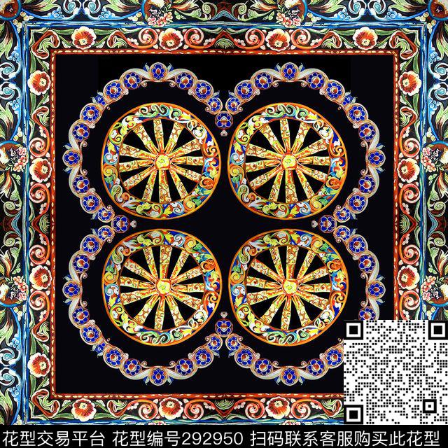 复古花纹相框欧式宫廷传统印花华亿平台下载（图片编号: 292950） - 瓦栏（Walan）