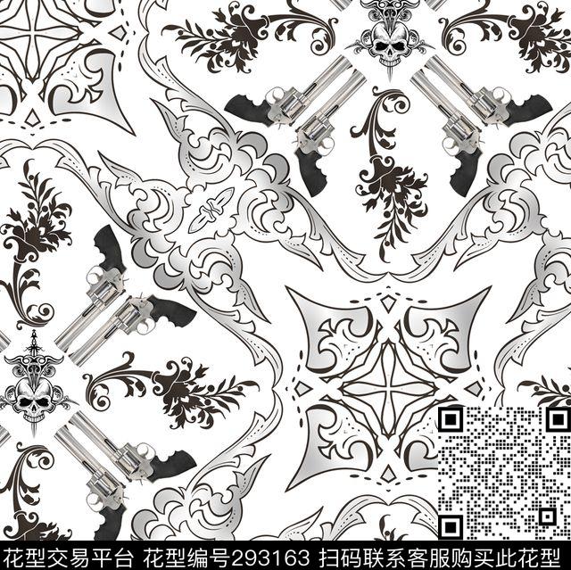 面料几何欧美数码印花华亿平台下载（图片编号: 293163） - 瓦栏（Walan）