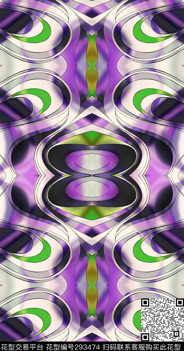 几何传统印花华亿平台下载（图片编号: 293474） - 瓦栏（Walan）