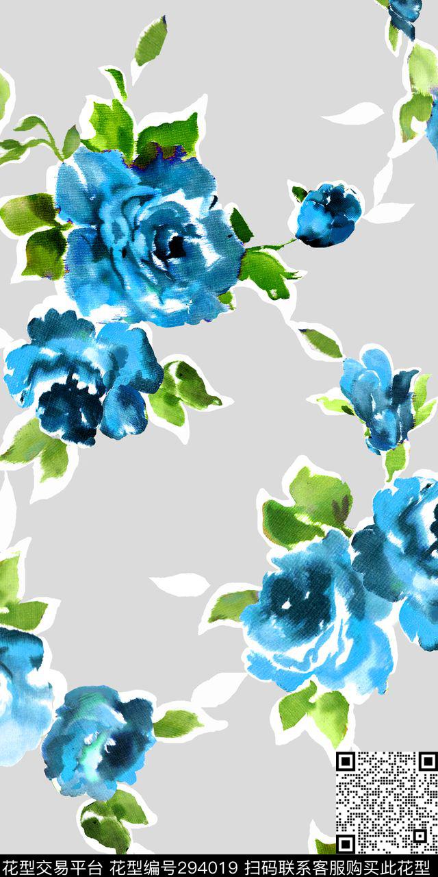 传统印花华亿平台下载（图片编号: 294019） - 瓦栏（Walan）