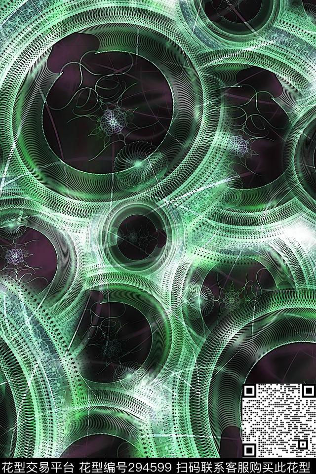 抽象数码印花华亿平台下载（图片编号: 294599） - 瓦栏（Walan）