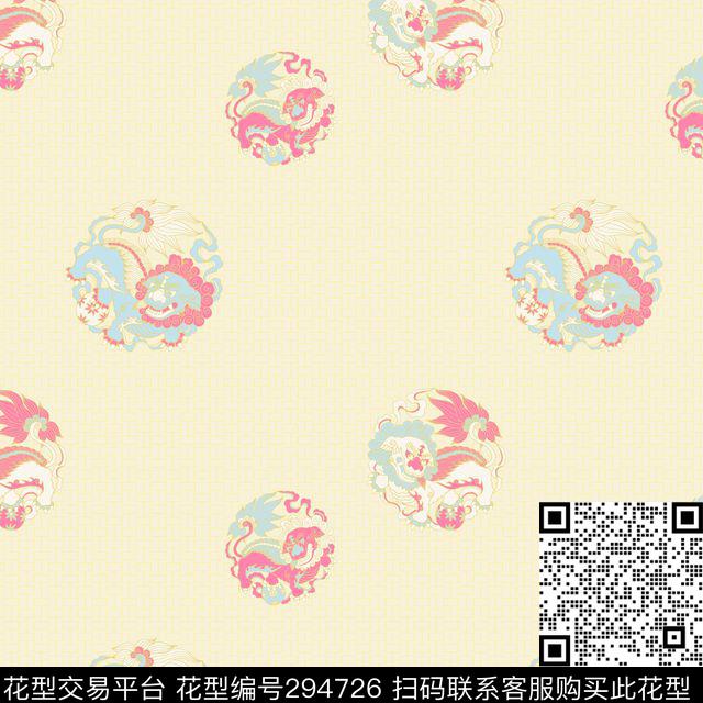 传统印花华亿平台下载（图片编号: 294726） - 瓦栏（Walan）