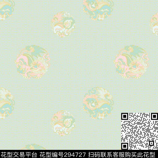 传统印花华亿平台下载（图片编号: 294727） - 瓦栏（Walan）