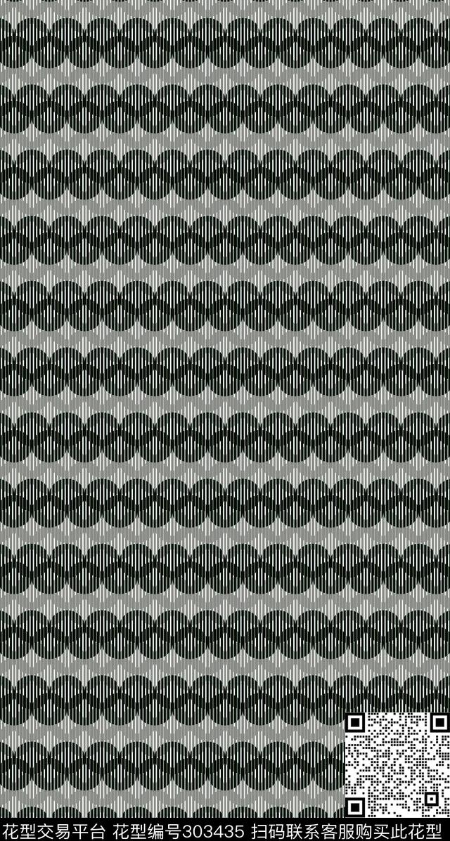 几何条纹钱币简约传统印花华亿平台下载（图片编号: 303435） - 瓦栏（Walan）