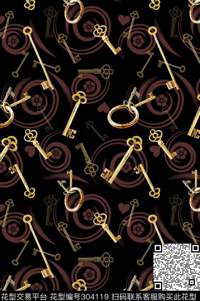 要是欧洲复古简约数码印花华亿平台下载（图片编号: 304119） - 瓦栏（Walan）