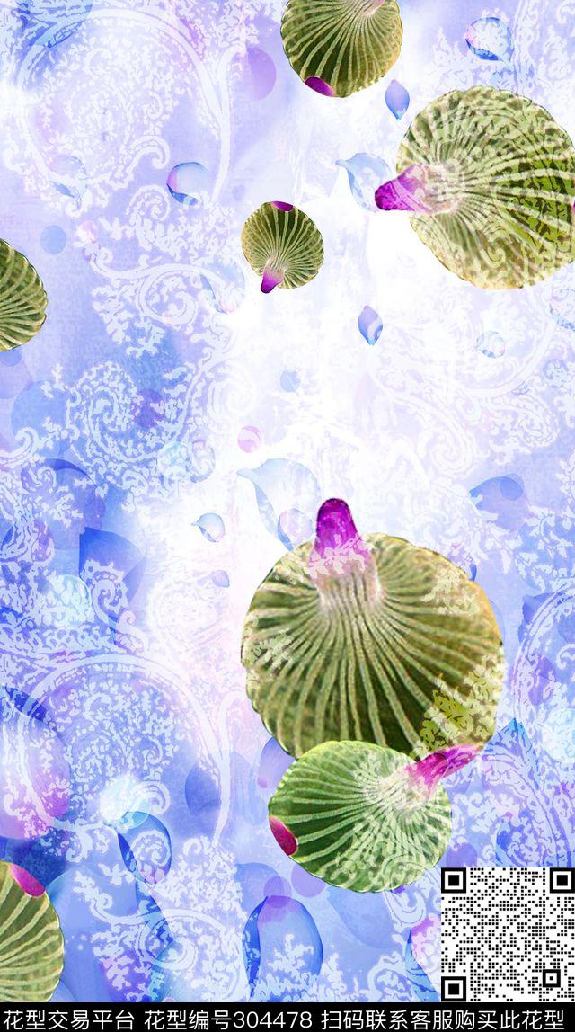 欧美创意、肌理、几何类数码印花华亿平台下载（图片编号: 304478） - 瓦栏（Walan）