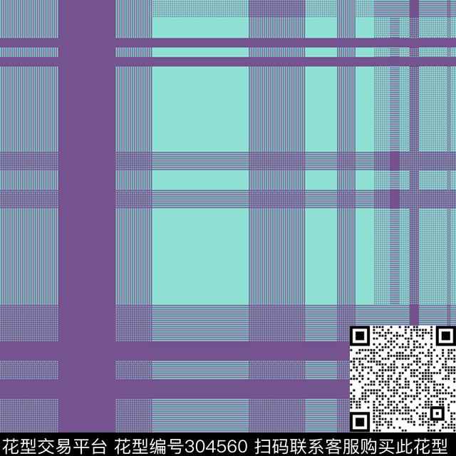 几何格纹经典简约传统印花华亿平台下载（图片编号: 304560） - 瓦栏（Walan）