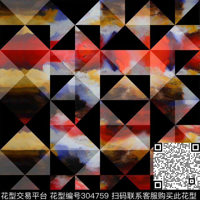 ♥红桃A〖极致格纹〗数码印花华亿平台下载（图片编号: 304759） - 瓦栏（Walan）