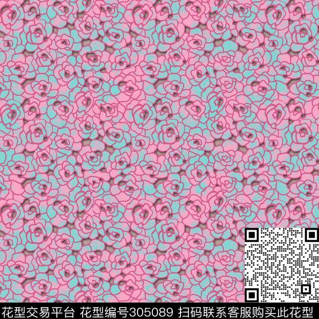 传统印花华亿平台下载（图片编号: 305089） - 瓦栏（Walan）