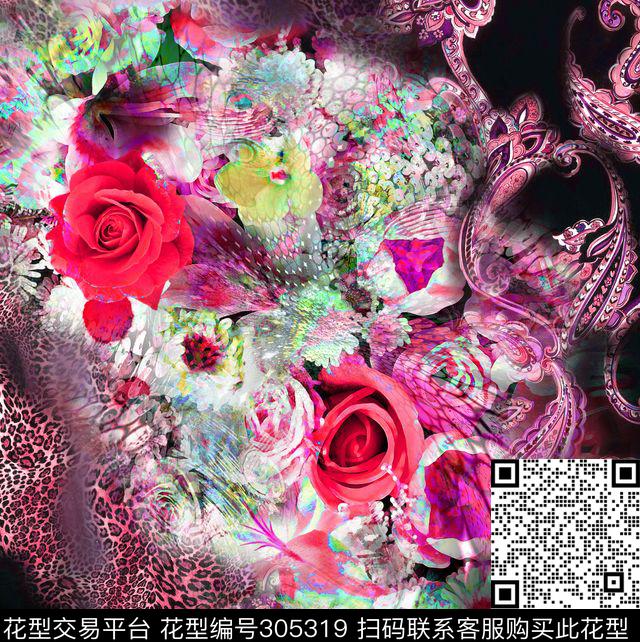 数码印花华亿平台下载（图片编号: 305319） - 瓦栏（Walan）