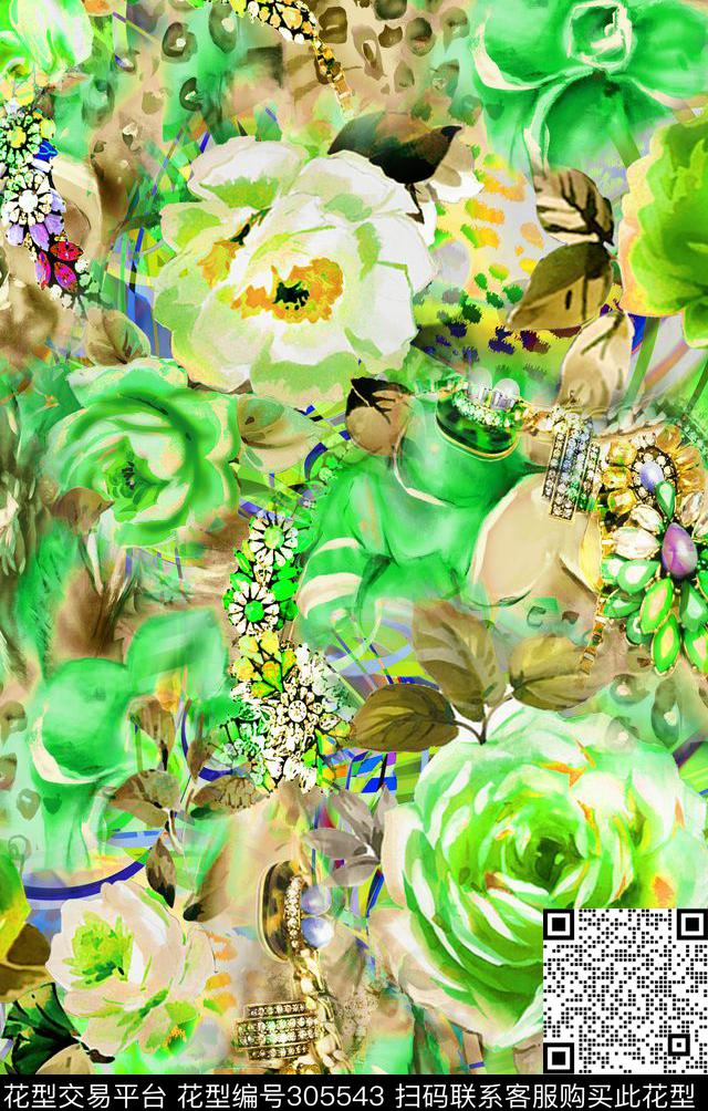 数码印花华亿平台下载（图片编号: 305543） - 瓦栏（Walan）