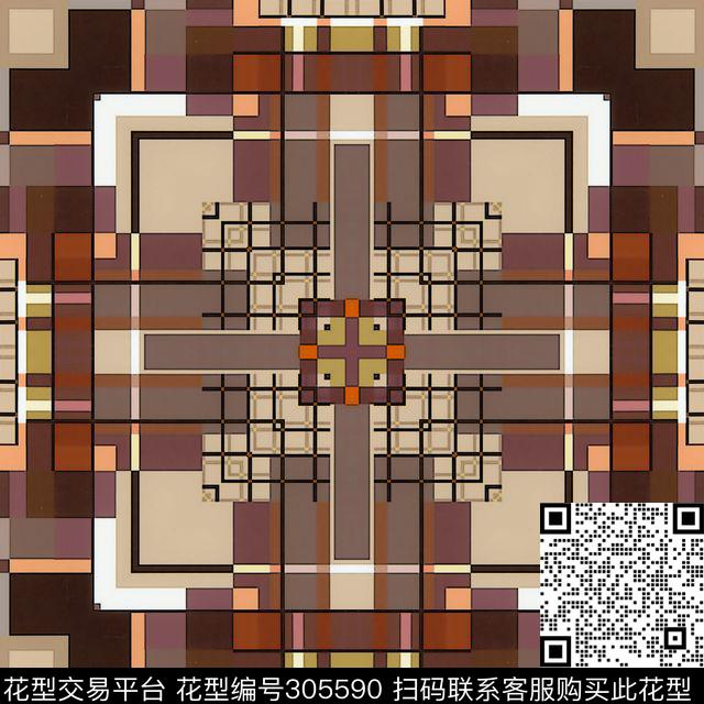 传统★方巾华亿平台传统印花华亿平台下载（图片编号: 305590） - 瓦栏（Walan）