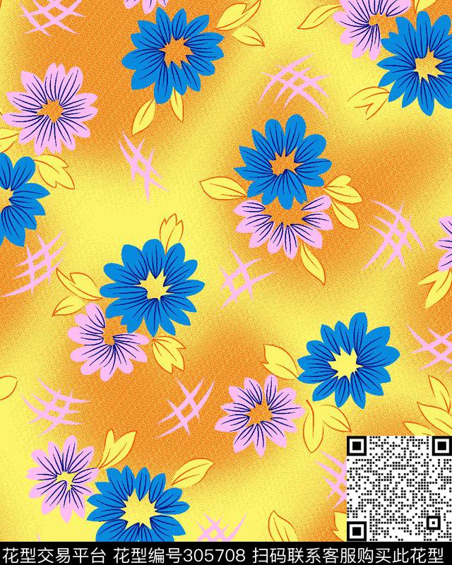 传统印花华亿平台下载（图片编号: 305708） - 瓦栏（Walan）