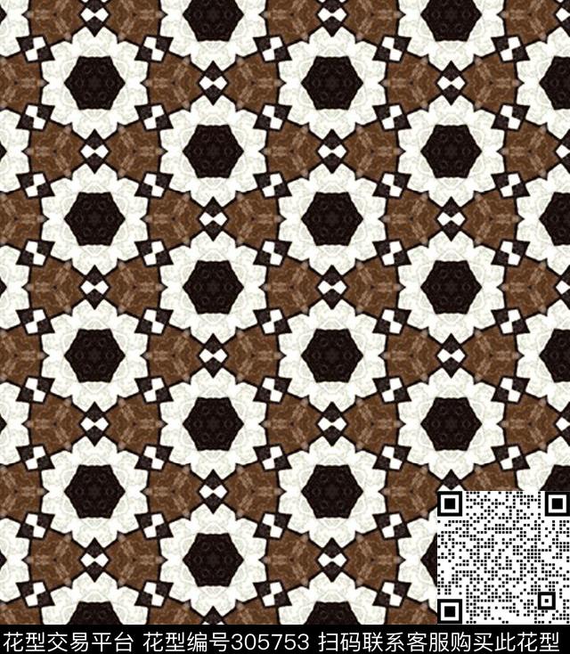 几何传统印花华亿平台下载（图片编号: 305753） - 瓦栏（Walan）