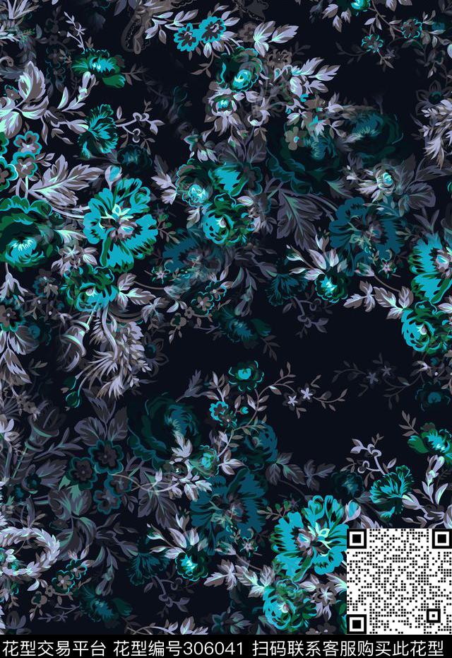 传统印花华亿平台下载（图片编号: 306041） - 瓦栏（Walan）