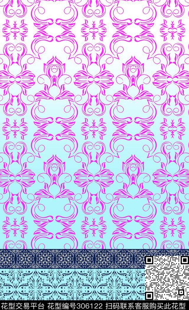 传统印花华亿平台下载（图片编号: 306122） - 瓦栏（Walan）